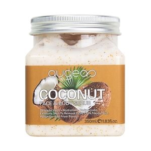 Organic Natural Massage Cleaning Coconut Scrub Exfoliating Skin Care Whitening